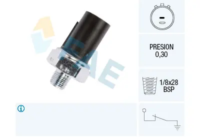 Envío Internacional Interruptor de control de la presión de aceite FAE 12990